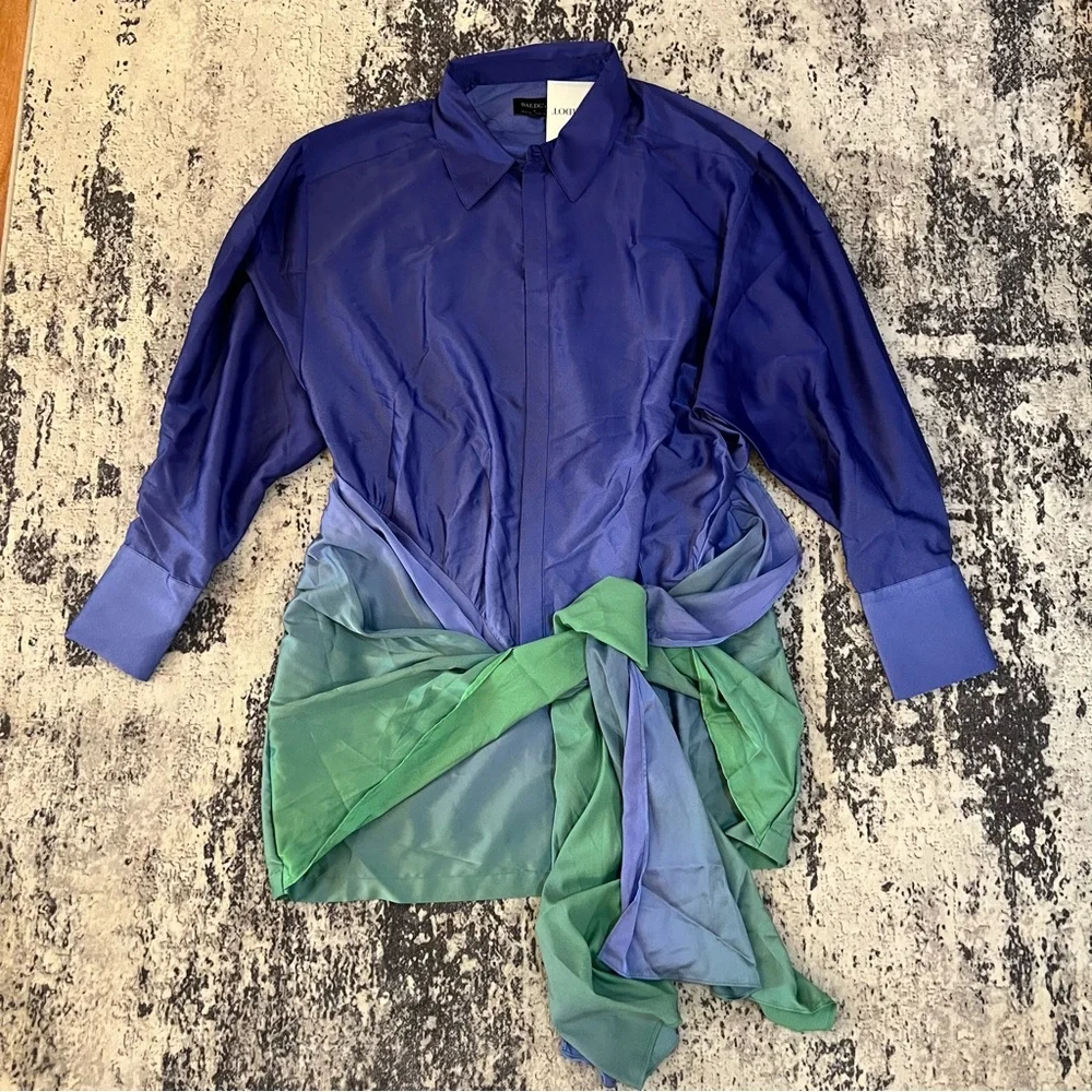 Revolve Bardot Malira Ombré Shirtdress - Picture 3 of 7